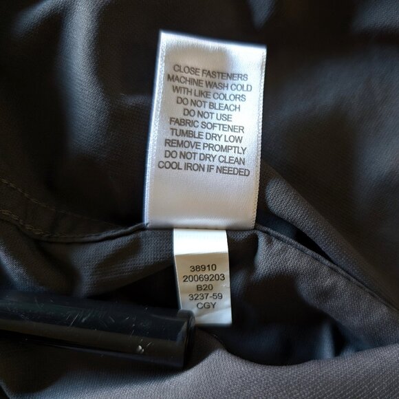 ALASKAN HARDGEAR Shirt Men's XL Tall Gray Standard Fit Button Pocket Long Sleeve - Picture 12 of 14